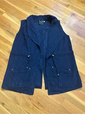 Lysse Deep‎ Navy Shawl-Collar Vest